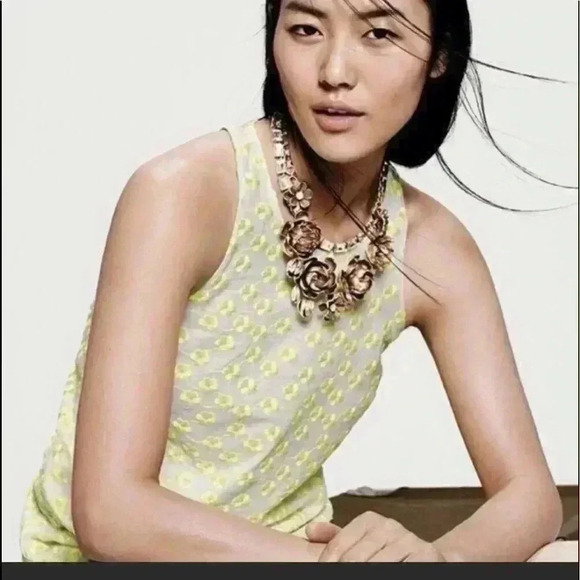 J. Crew Embroidered Floral Tank Size 0–D3 - Picture 1 of 6